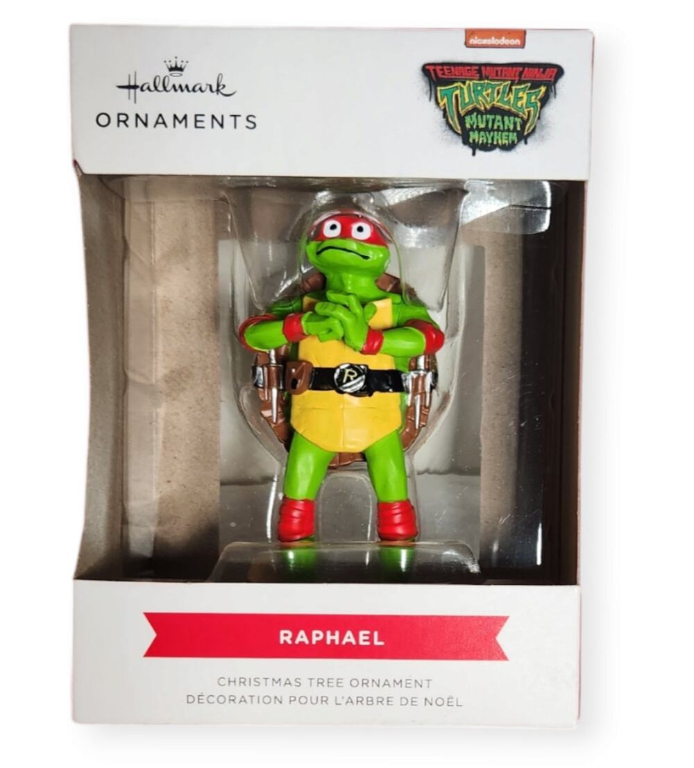 Hallmark Ornaments TMNT Mutant Mayhem Raphael 2023 New